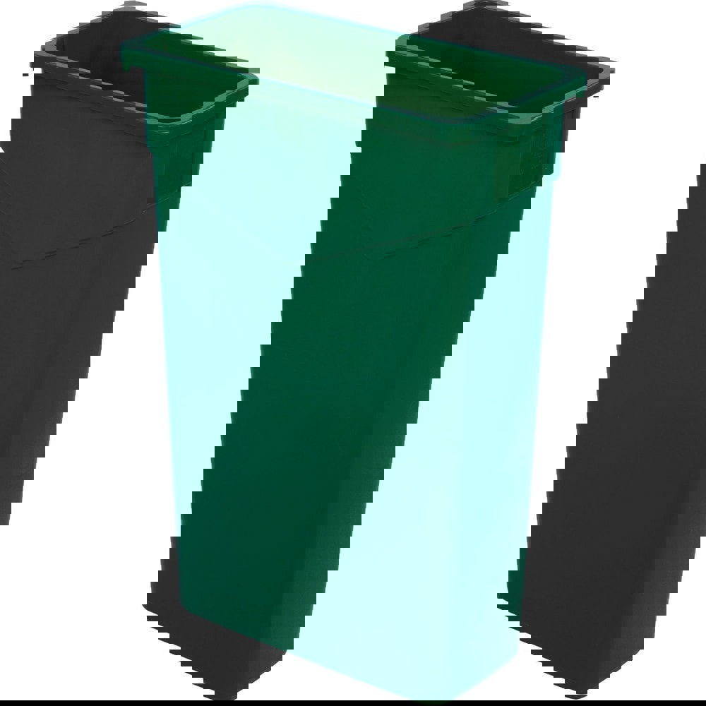 Trash Cans & Recycling Containers; Product Type: Trash Can ; Type: Waste Container ; Container Capacity: 23.00 ; Container Shape: Rectangle ; Lid Type: No Lid ; Container Material: Polyethylene