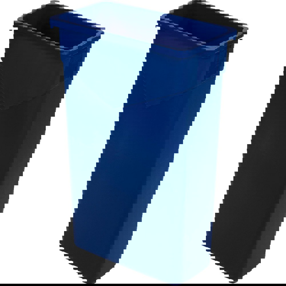 Trash Cans & Recycling Containers; Product Type: Trash Can ; Type: Waste Container ; Container Capacity: 23.00 ; Container Shape: Rectangle ; Lid Type: No Lid ; Container Material: Polyethylene