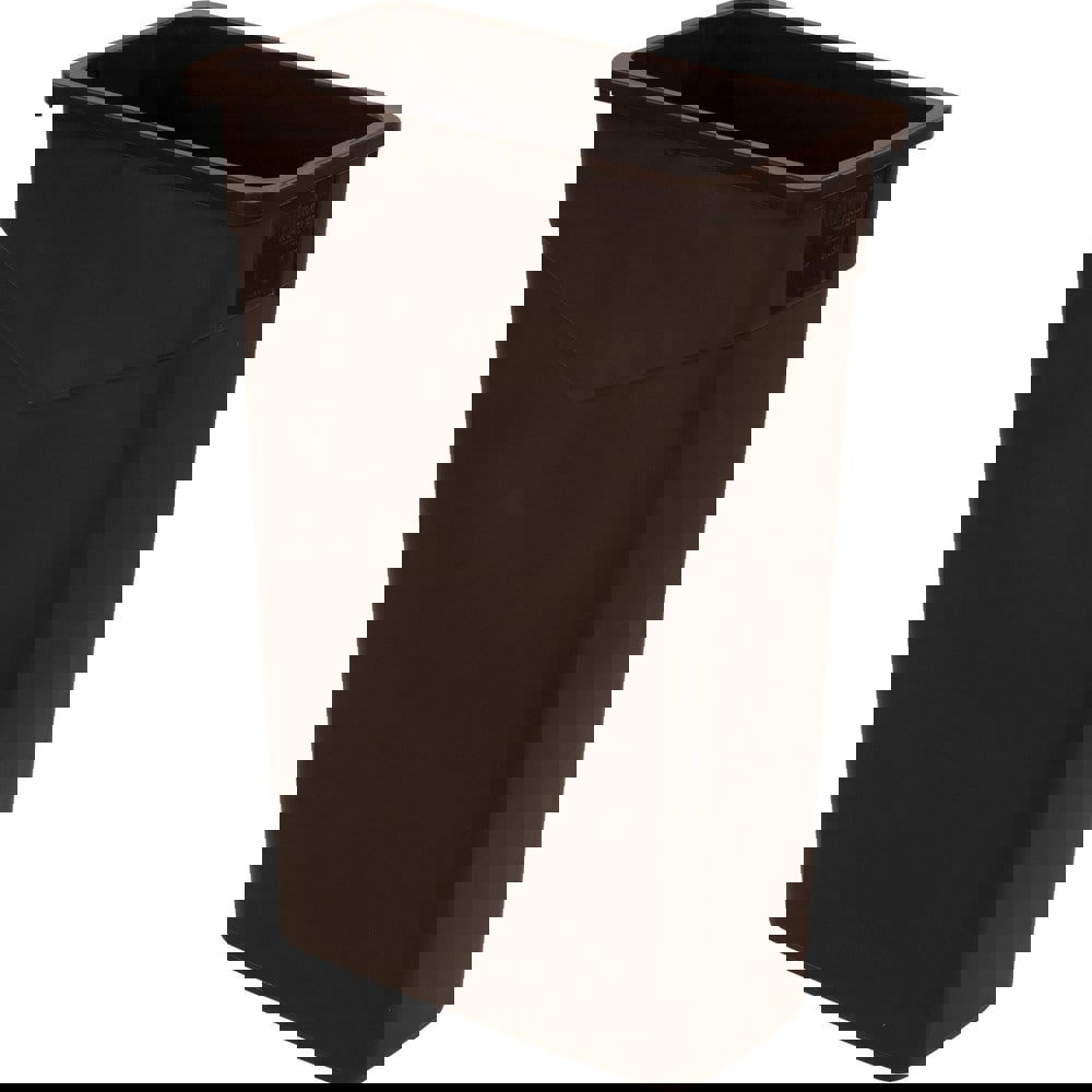 Trash Cans & Recycling Containers; Product Type: Trash Can ; Type: Waste Container ; Container Capacity: 23.00 ; Container Shape: Rectangle ; Lid Type: No Lid ; Container Material: Polyethylene