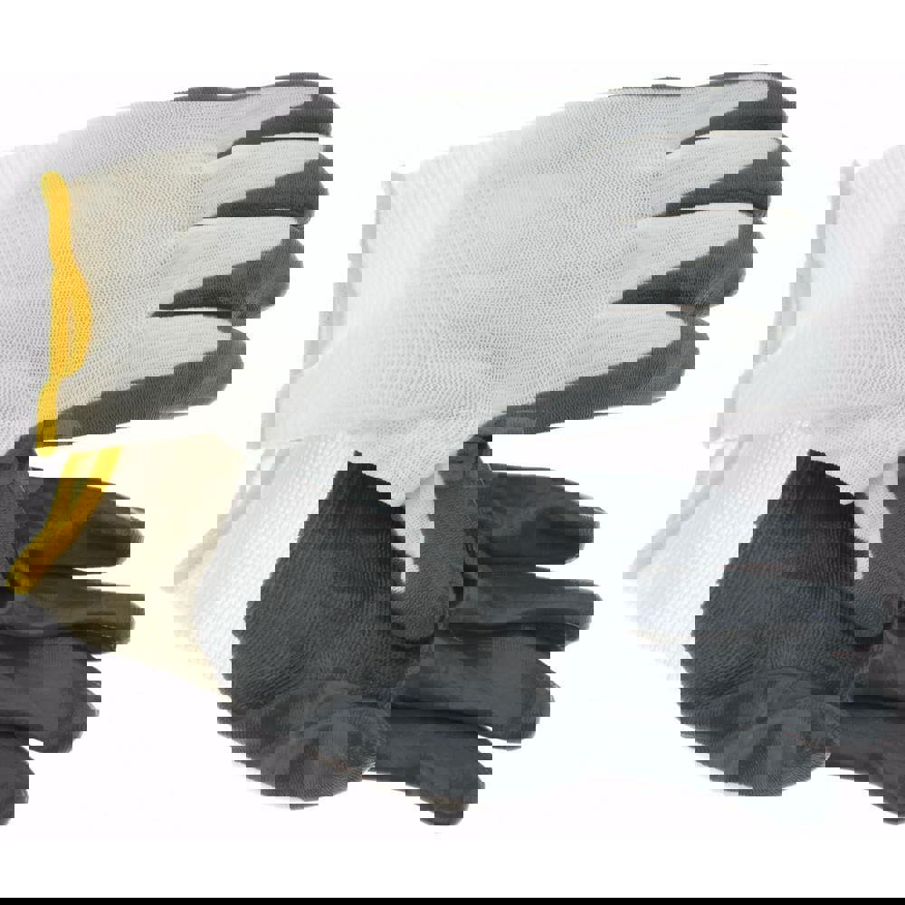 Work Gloves: PRO-SAFE Size Small, Nitrile-Coated Nylon, General Purpose