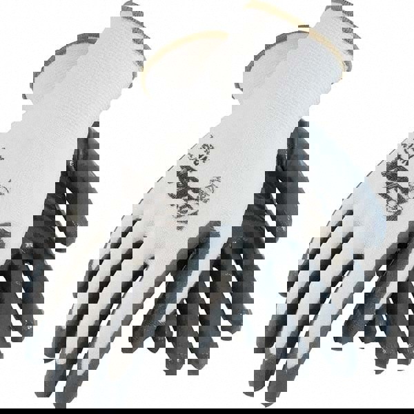 General Purpose Work Gloves: X-Small, Nitrile Coated, Nylon