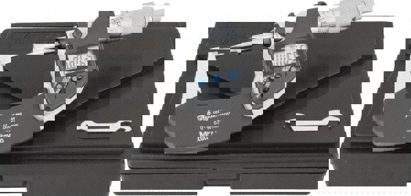 1 Inch, 32mm Throat Depth, Ratchet Stop, Electronic Point Micrometer