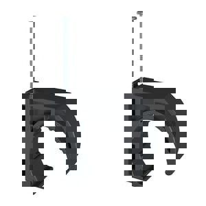 1/2 POLY HALF CLMP W/ BARB NAIL