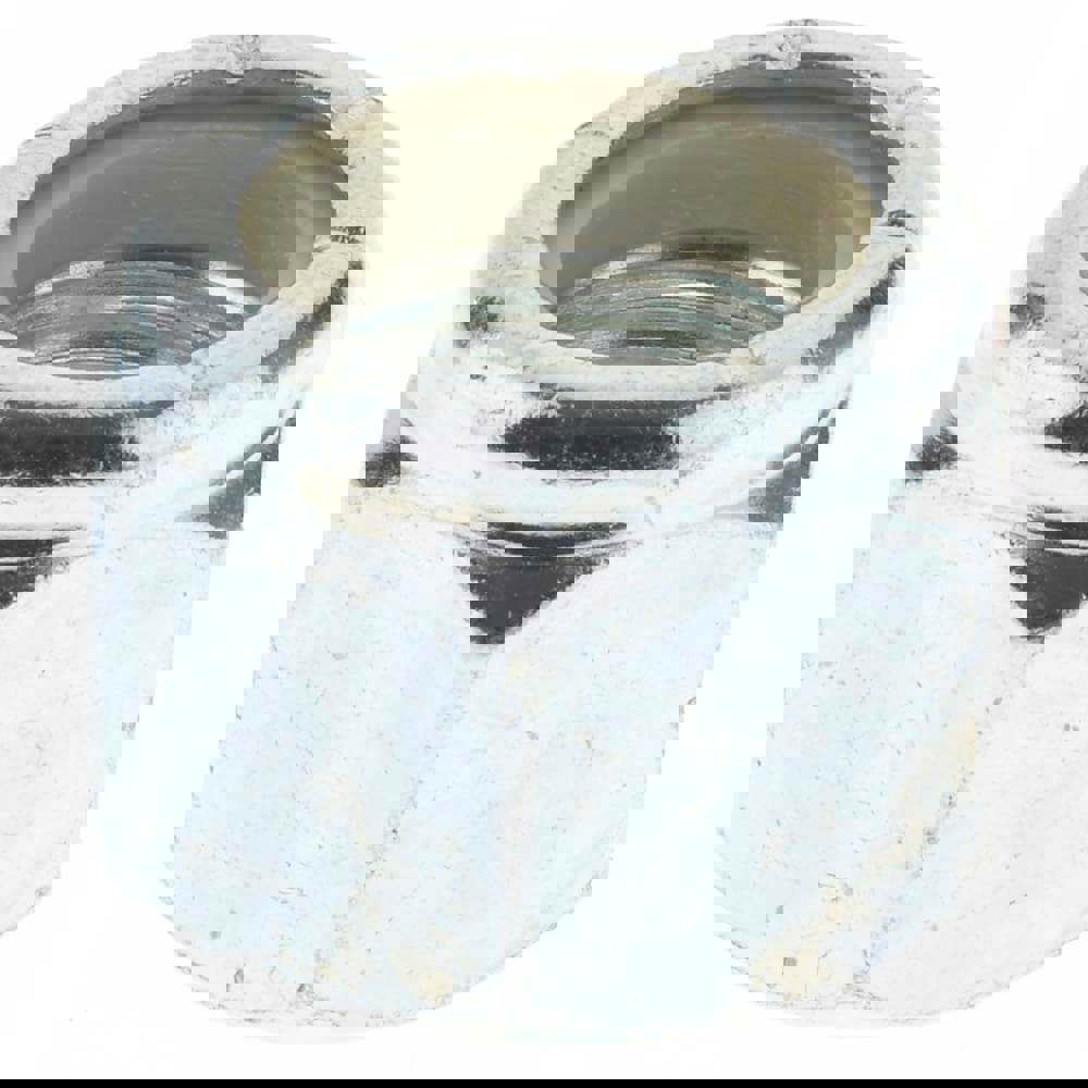 Hex Lock Nut: Insert, Nylon Insert, 5/8-18, Grade 2 Steel, Zinc-Plated