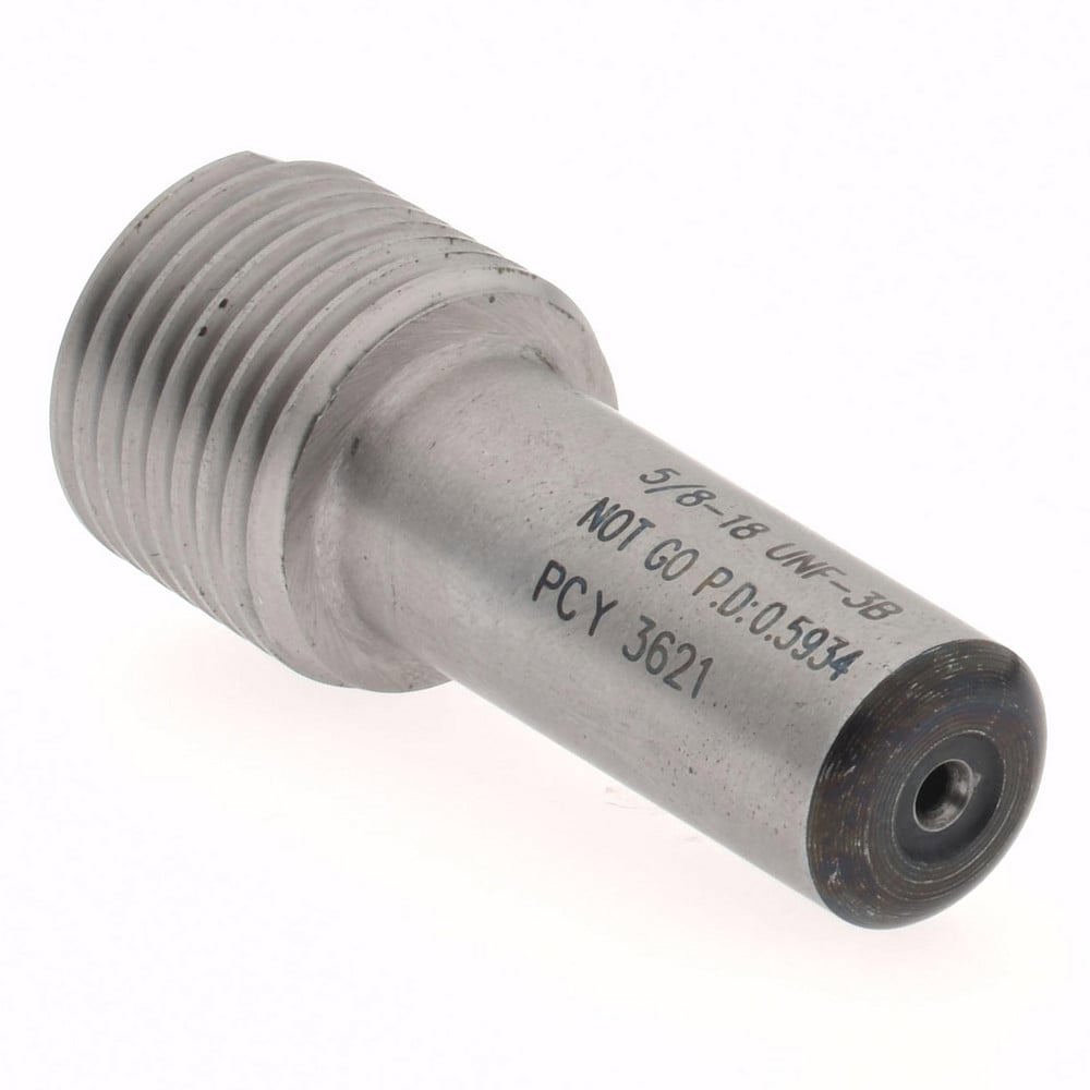 Plug Thread Gage: 5/8-18 Thread, 3B Class, Single End, No Go