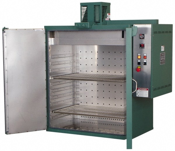 3 Phase, 36 Inch Inside Width x 48 Inch Inside Depth x 36 Inch Inside Height, 400&deg;F Max, Large Work Space Heat Treating Bench Oven
