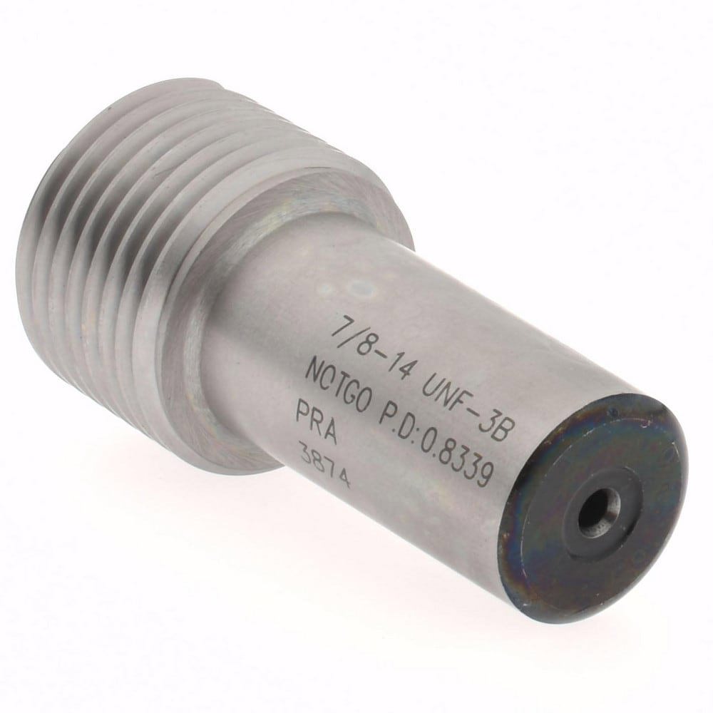 Plug Thread Gage: 7/8-14 Thread, 3B Class, Single End, No Go