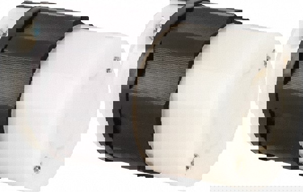 Locking Inlet: Connector, Industrial, Non-NEMA, 120 & 208V, Black & White