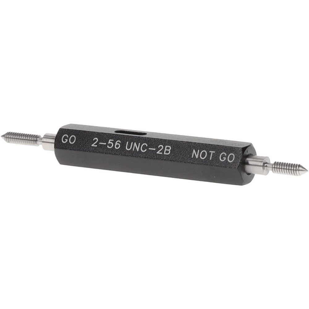 Plug Thread Gage: #2-56 Thread, 2B Class, Double End, Go & No Go