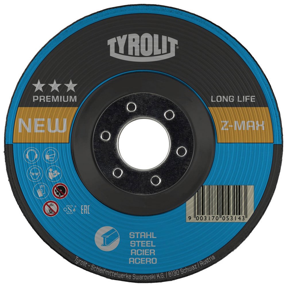 Cut-Off Wheel: Type 27, 4-1/2