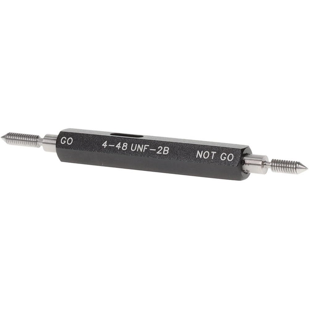Plug Thread Gage: #4-48 Thread, 2B Class, Double End, Go & No Go