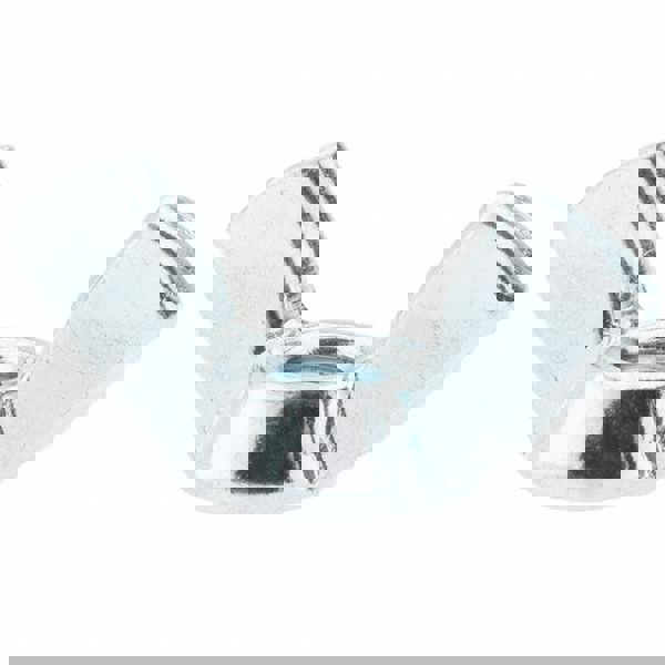 #10-24 UNC, Zinc Plated, Steel Type A Wing Nut