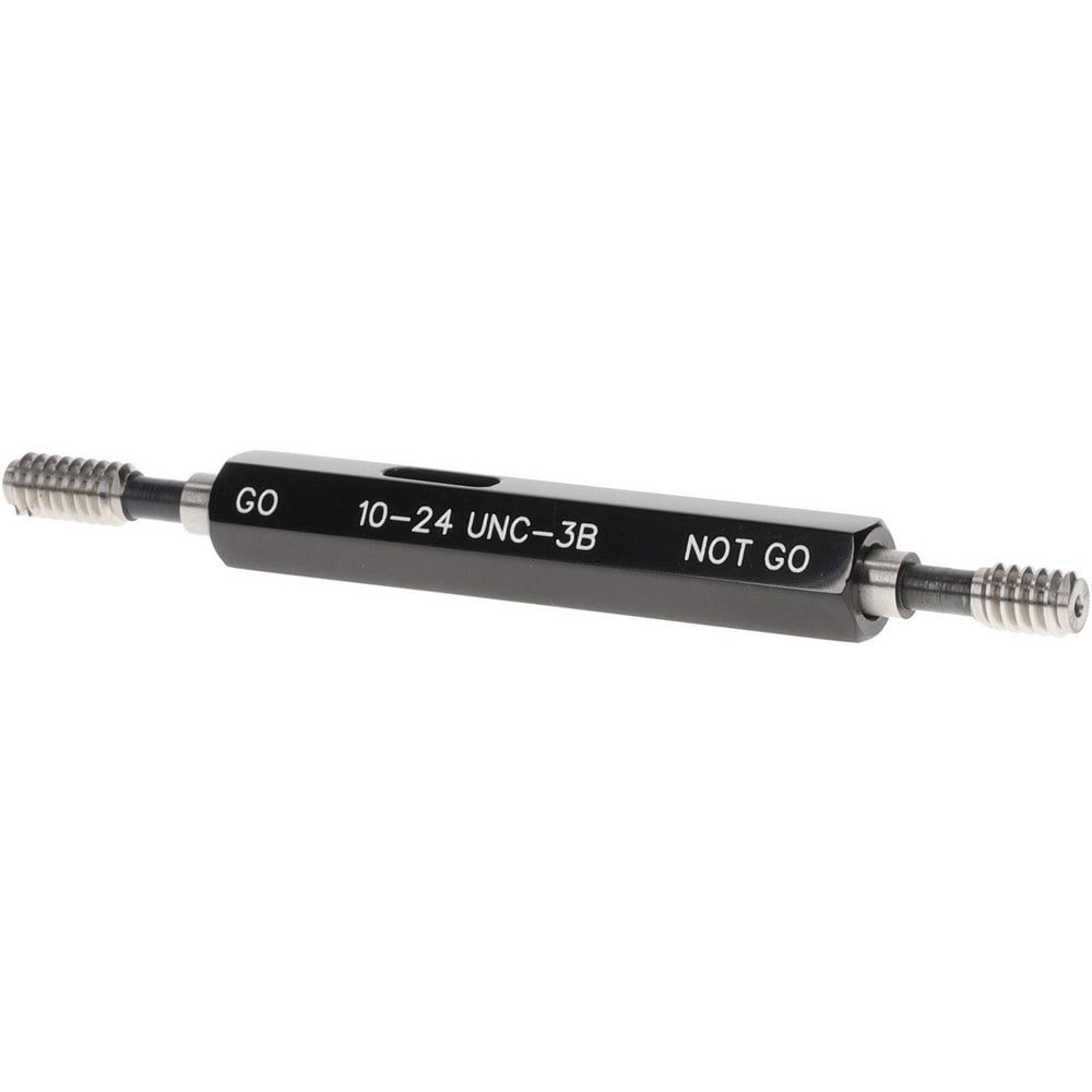 Plug Thread Gage: #10-24 Thread, 3B Class, Double End, Go & No Go