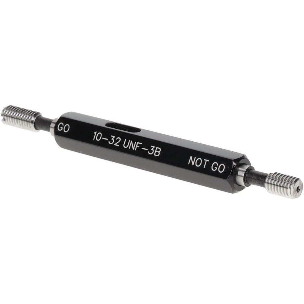Plug Thread Gage: #10-32 Thread, 3B Class, Double End, Go & No Go