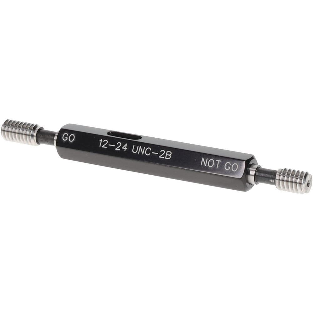 Plug Thread Gage: #12-24 Thread, 2B Class, Double End, Go & No Go