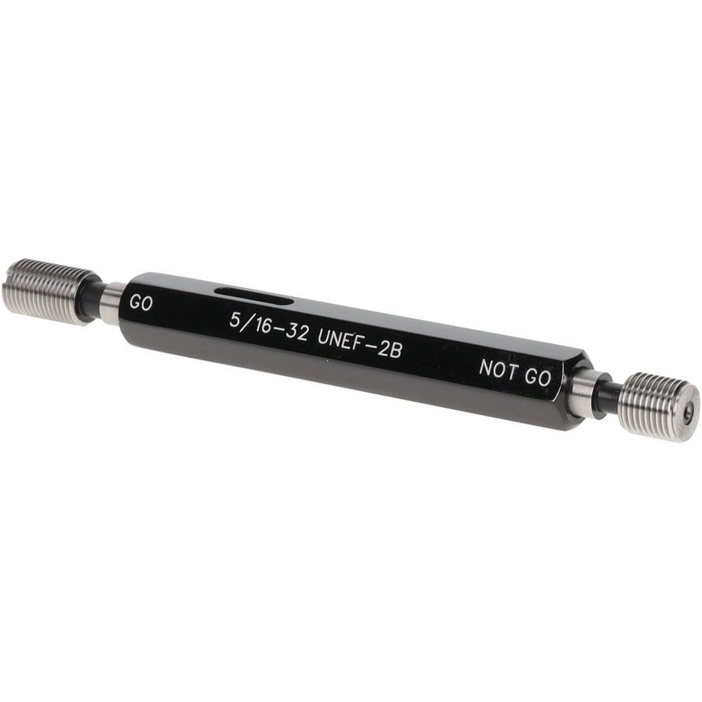Plug Thread Gage: 5/16-32 Thread, 2B Class, Double End, Go & No Go