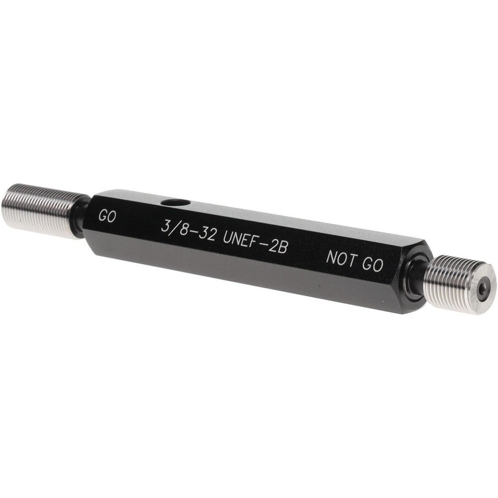 Plug Thread Gage: 3/8-32 Thread, 2B Class, Double End, Go & No Go