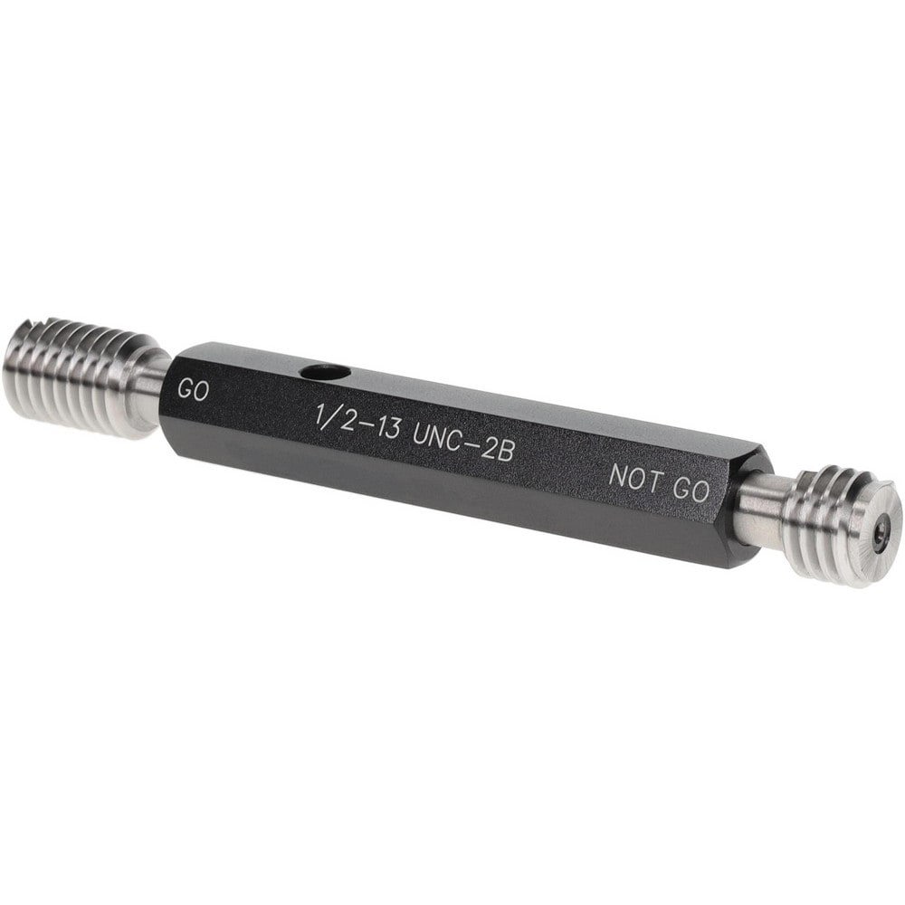 Plug Thread Gage: 1/2-13 Thread, 2B Class, Double End, Go & No Go