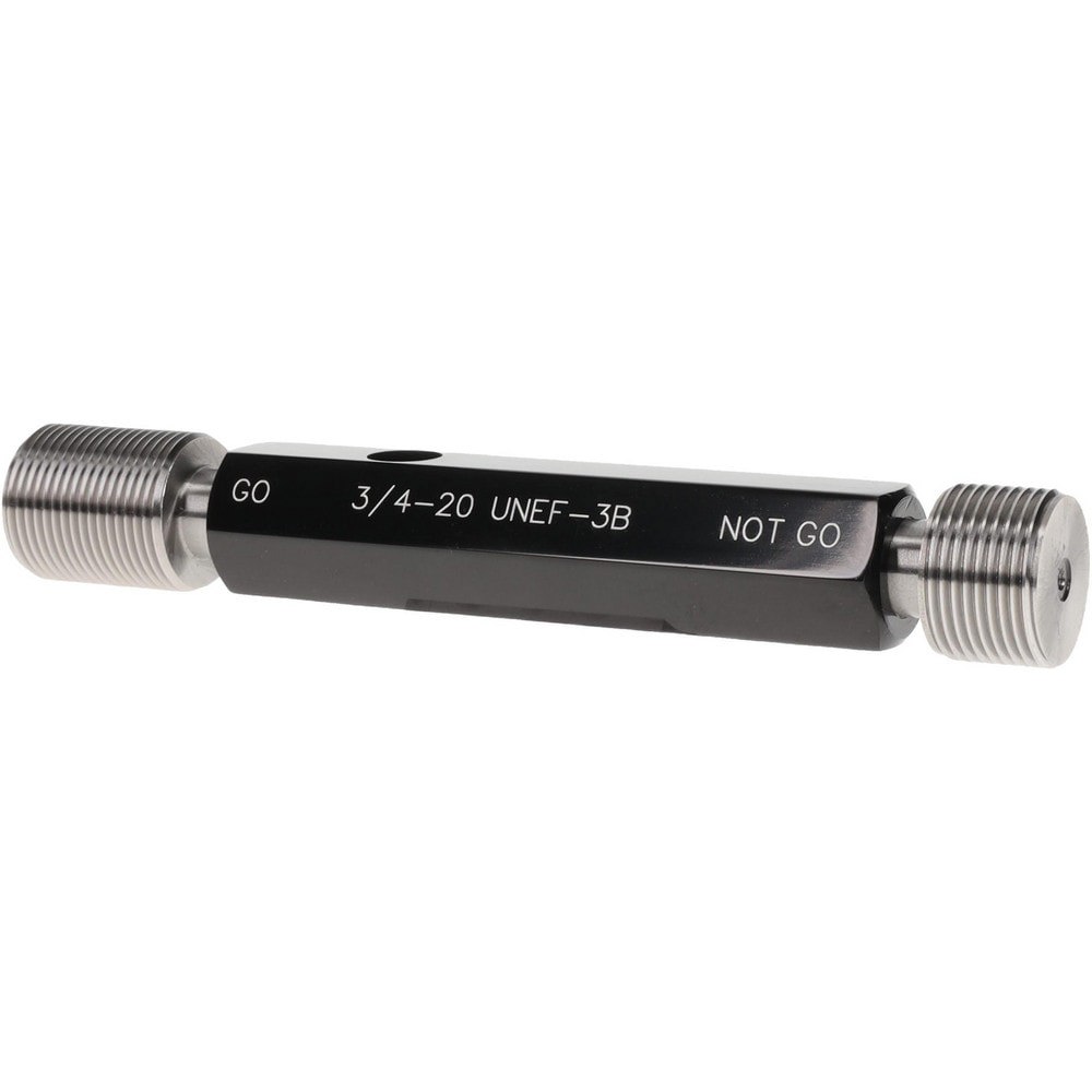 Plug Thread Gage: 3/4-20 Thread, 3B Class, Double End, Go & No Go