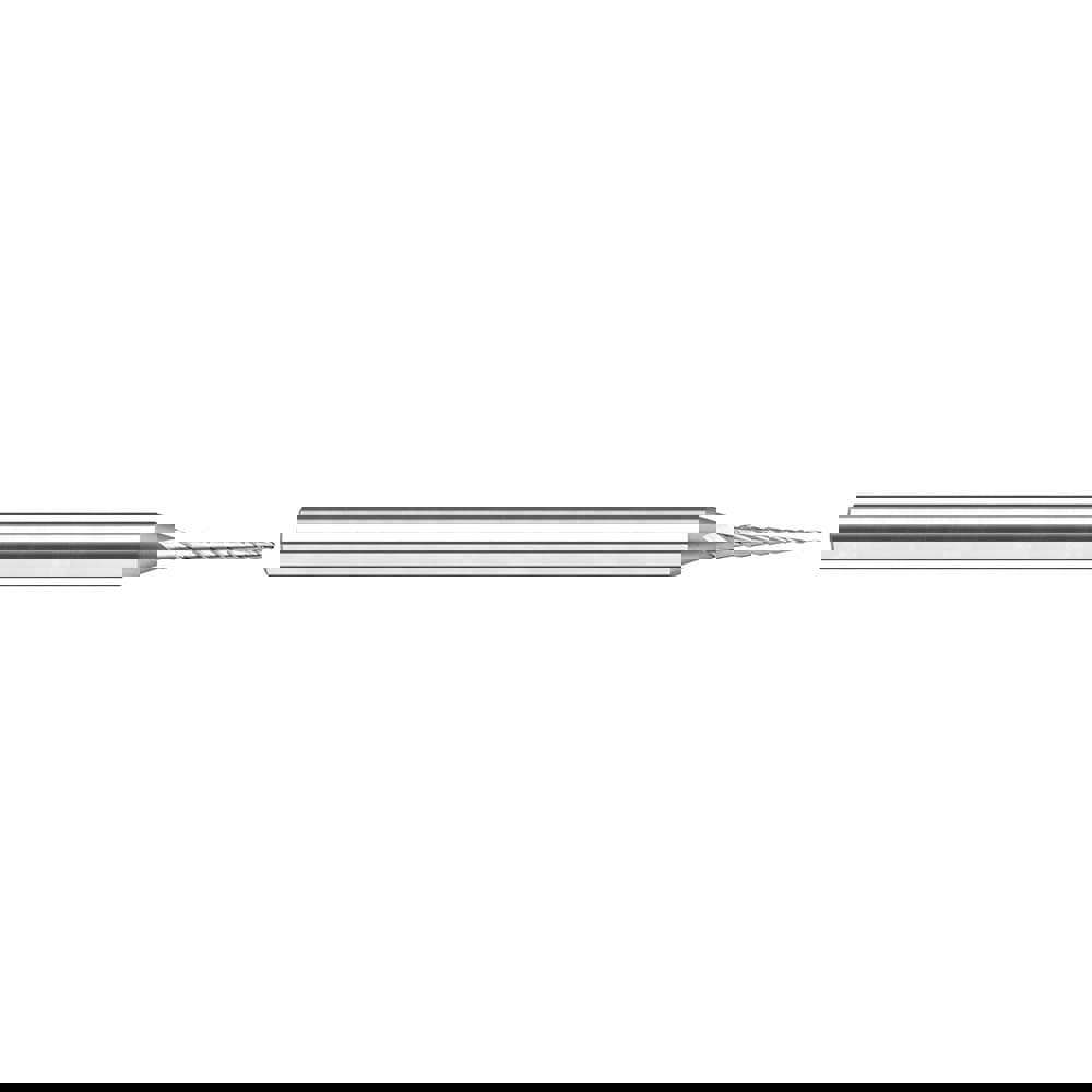 Tapered End Mill: 7 &deg; per Side, 0.03