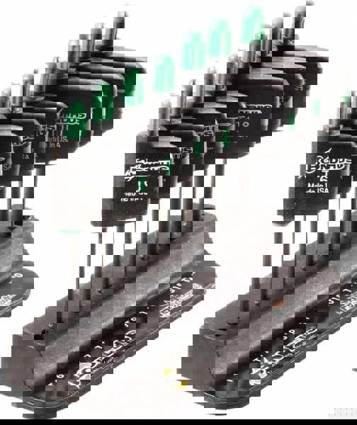 Torx Key Set: 7 Pc, Flag-Style Handle, T6 to T20