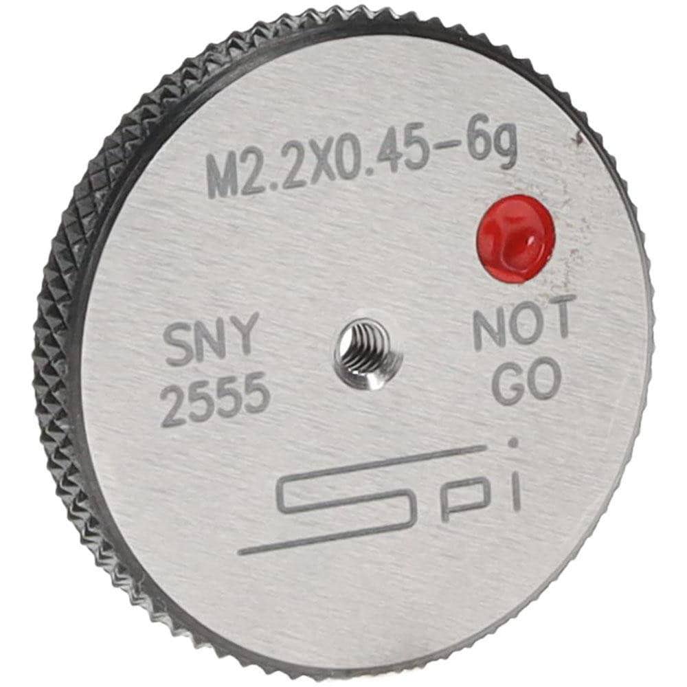Threaded Ring Gage: M2.2 x 0.45 Thread, Class 6g, No Go