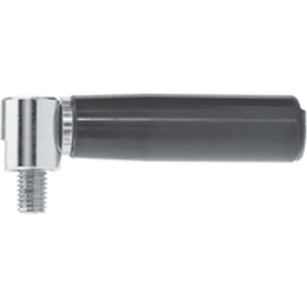 Clamp Handle Grips; For Use With: Small Tools; Utensils; Gauges ; Grip Length: 3.5600 ; Material: High-Impact Strength Technopolymer ; Spindle Thread Size: M6 ; UNSPSC Code: 40151566
