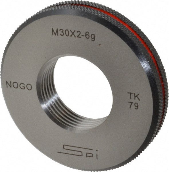 Threaded Ring Gage: M30 x 2.00 Thread, Metric, Class 6G, No Go