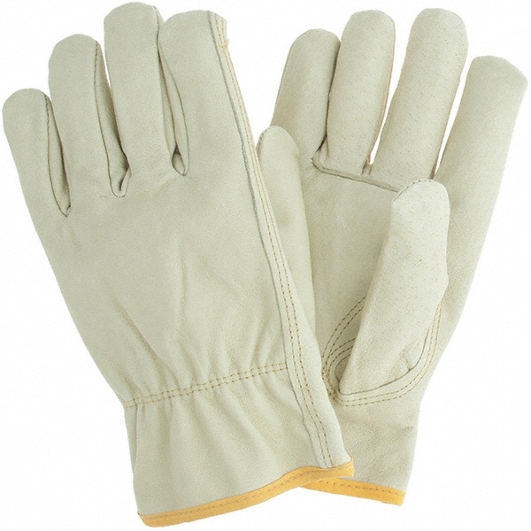 Work Gloves: Memphis 3451, Size 2X-Large, Pigskin Leather Lined, Pigskin Leather, General Purpose