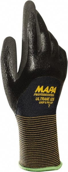General Purpose Work Gloves: Nitrile Coated, Nitrile