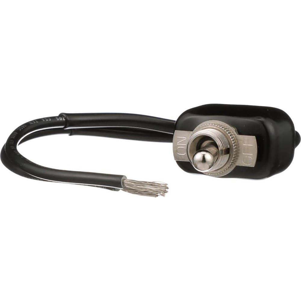 Automotive Switches; Switch Type: Toggle Switch ; Number Of Connections: 2 ; Voltage: 12 ; Color: Gray