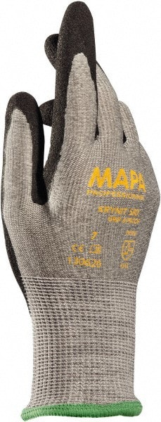 Cut, Puncture & Abrasion-Resistant Gloves: Mapa Professional KryTech 580, Size Medium, ANSI Cut A2, ANSI Puncture 2, Nitrile, Nitrile