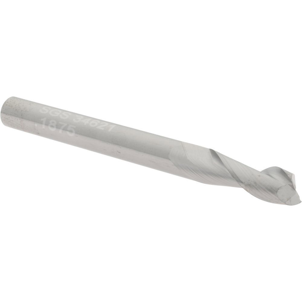 Square End Mill: 3/16
