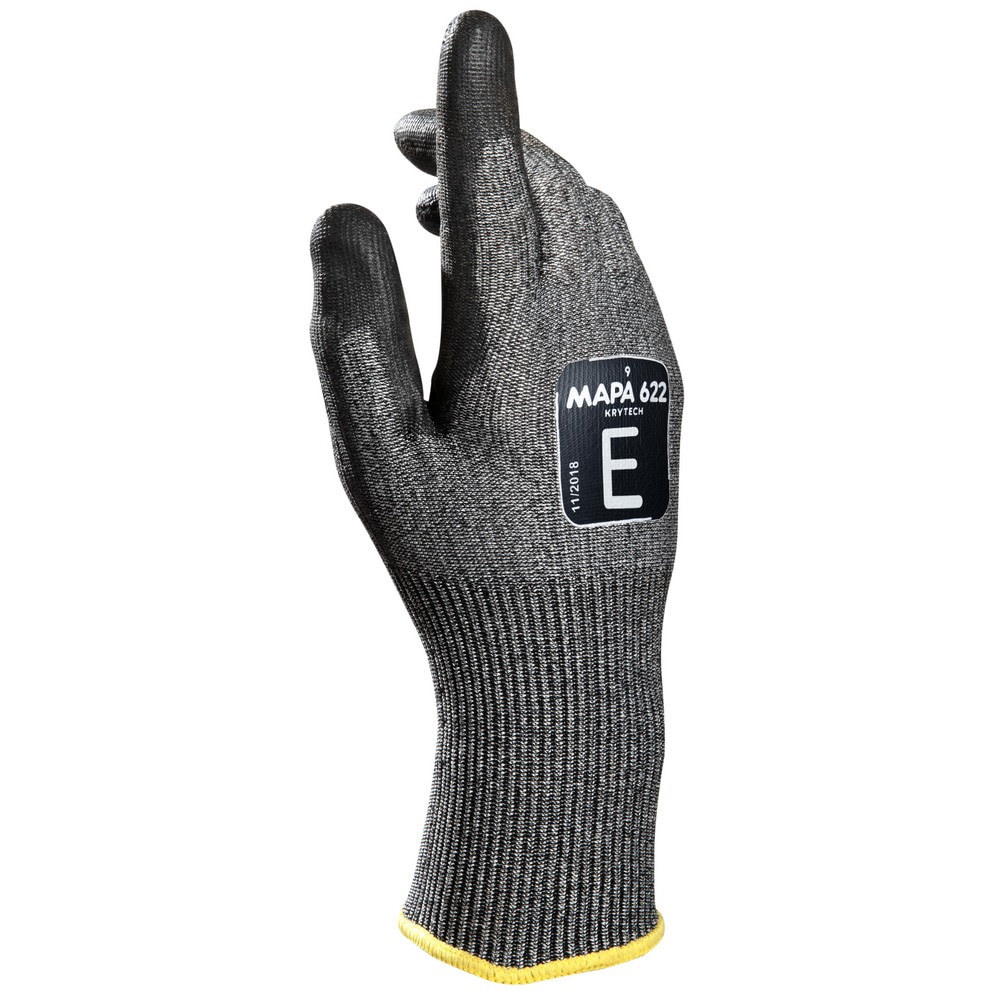 Cut & Puncture Resistant Gloves; Style: Knit ; Coating Material: Polyurethane ; Coating Coverage: Palm ; Glove Type: Cut, Puncture & Abrasion-Resistant ; ANSI/ISEA Cut Resistance Level: A5 ; Primary Material: Polyurethane