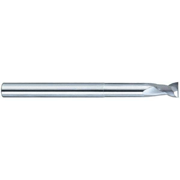 Square End Mill: 5/8'' Dia, 3/4'' LOC, 5/8'' Shank Dia, 6'' OAL, 2 Flutes, Solid Carbide