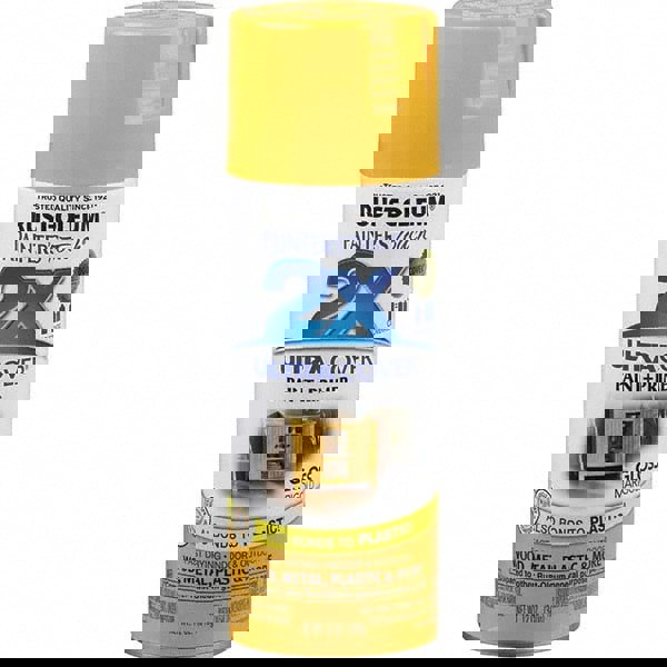 Enamel Spray Paint: Marigold, Gloss, 12 oz