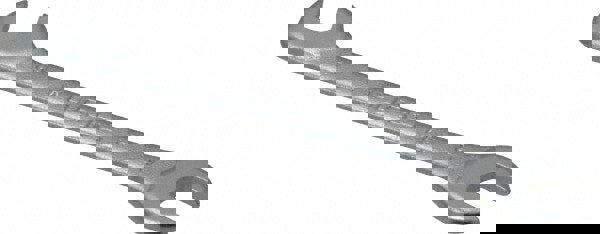 Extra Thin Open End Wrench: Double End Head, 6 mm, Double Ended