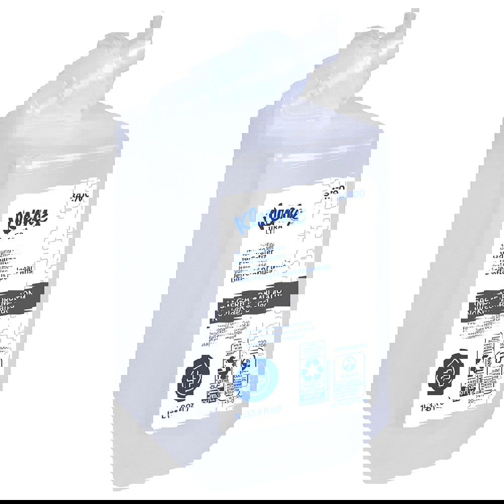 Hand Sanitizer: Foam, 1 L, Dispenser Refill, No