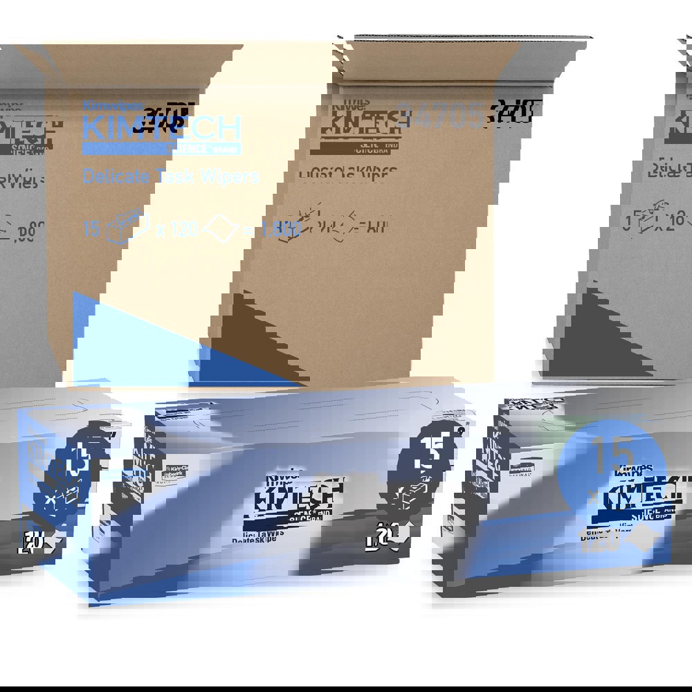 Clean Room Wipes: Dry, 120 Sheet/Pack