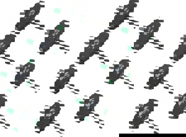 Torx Key Set: 7 Pc, Wing Handle, T6 to T20