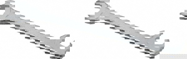 Extra Thin Open End Wrench: Double End Head, 7 mm, Double Ended