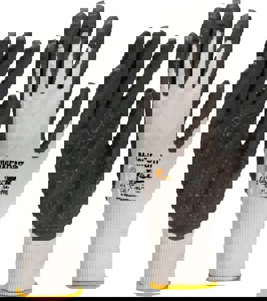 General Purpose Work Gloves: X-Large, Nitrile Coated, Nylon