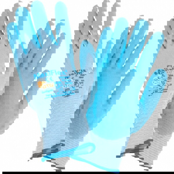 Size XS (6) Nitrile Coated Nylon General Protection Work Gloves