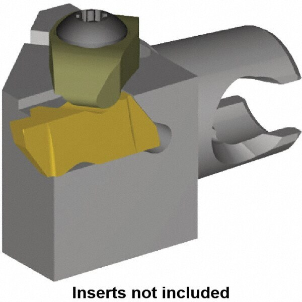 Size KM20, 30mm Head Length, 12.5mm Ctr to Cutting Edge, Right Hand External Modular Threading Cutting Unit Head