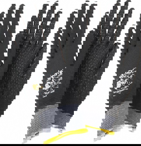 General Purpose Work Gloves: X-Large, Nitrile Coated, Nylon