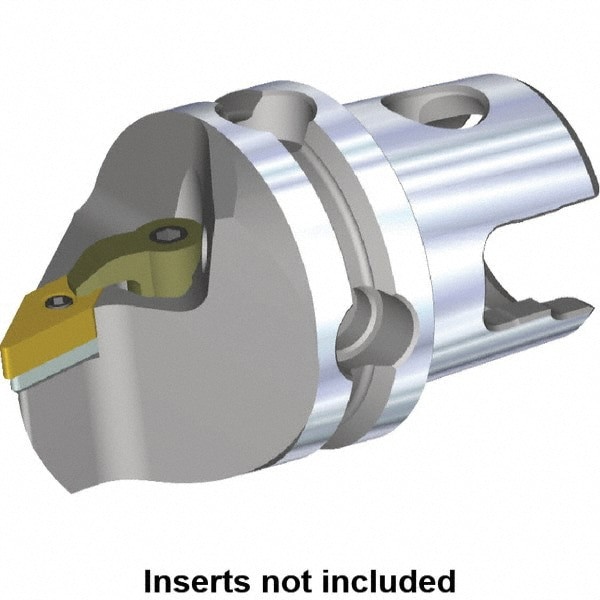 Modular Turning & Profiling Head: Size KM63, 115 mm Head Length, Left Hand