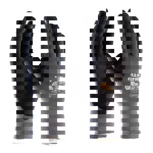 MAXIFLEX 15G NITR GRIP BLAC MED PR