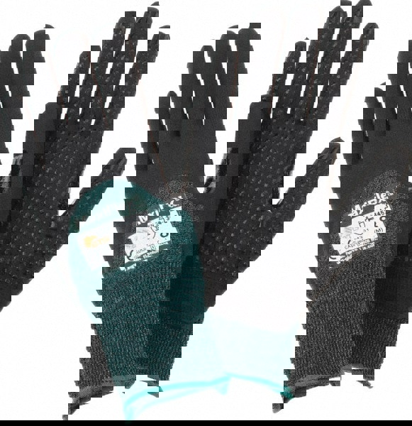 Cut-Resistant Gloves: Size Medium, ANSI Cut A2, Nitrile, Series 34-8753