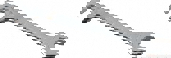 Extra Thin Open End Wrench: Double End Head, 8 mm, Double Ended