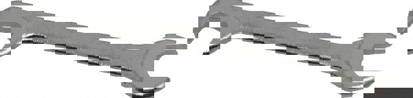 Extra Thin Open End Wrench: Double End Head, 9 mm, Double Ended